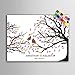 Produktbild LG Hochzeit Zubehör Personalisierte Fingerabdruck-Malerei-Leinwand-Drucke - Schmetterling auf Einem Zweig (Schließt 12 Tinte FColors Ein), Custom, 60*80cm