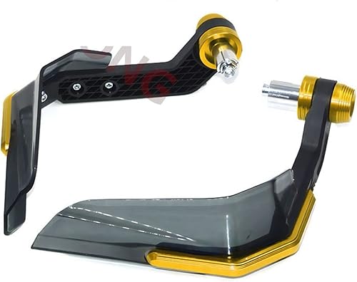 AMAHA Tenere 700 Tenere700 XTZ 700 XTZ700 T7 T700 2019 2020 2021 Protector de mano de motocicleta Windshiel (color dorado, tamaño sin logotipo)
