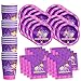 Gymnastics Star Birthday Party Supplies Set Plates Napkins Cups Tableware Kit for 16 by Birthday Galore