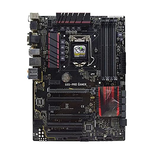 Newwiee Fit for ASUS B85-PRO Gamer Intel B85 B85M LGA 1150 PC de Escritorio Placa Base Servidor Placa Base DDR3 32GB PCI-E 3.0 HDMI USB3.0 ATX Core I5-4460 I7-4790K CPUs