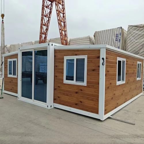 20ft 40ft Prefabricated Foldable Tiny Home to Live in Luxury Villa Expandable Container House 2 Bedroom Portable Mobile House with Full Equipped Bathroom & Kitchen Modular Prefab Tiny Home - Image 3