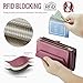 Asuwish Phone Case for Samsung Galaxy S20 Ultra 5G Zipper Wallet Cover with Tempered Glass Screen Protector and Flip RFID Blocking Card Holder Cell S20ultra 20S S 20 A20 S2O 20ultra G5 Women Wine Red