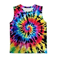 Tie Dye Rainbow Black