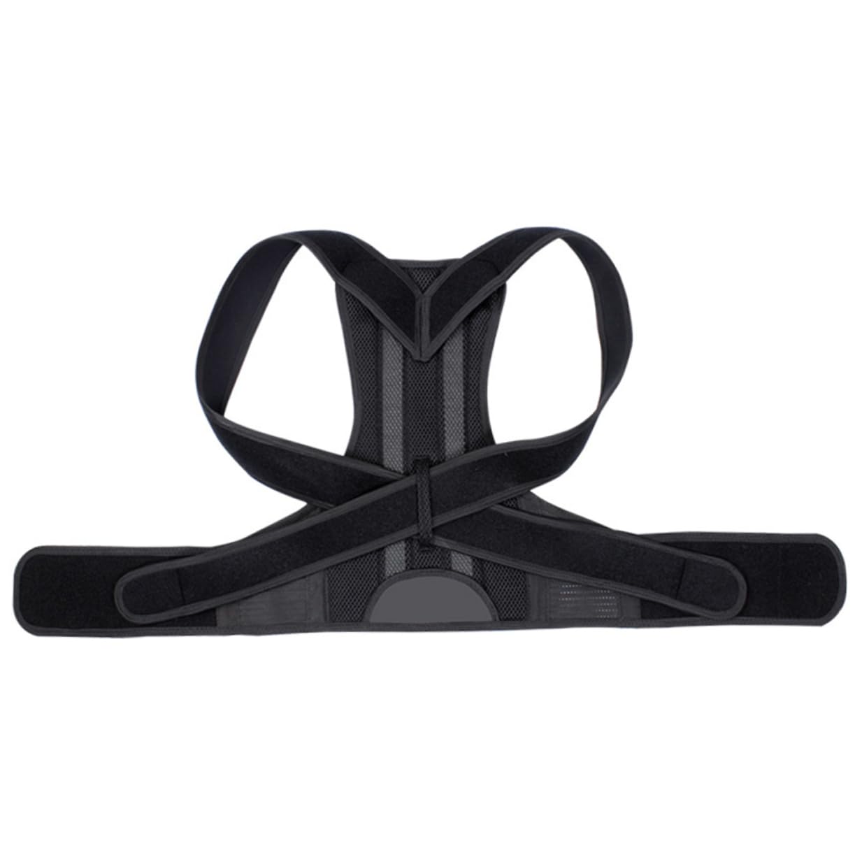 Gogogmee 1 Pc Hunchback Correction Belt Humpback Corrector for Men Women Elastic Posture Trainer Shoulder Support