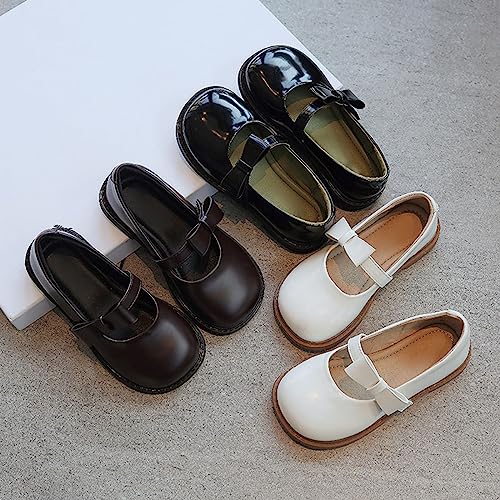 Spring And Autumn New Solid Rubber Soft Sole Anti Slip And Durable Girls' Princess Shoes Leather Shoes Sandal Rose4