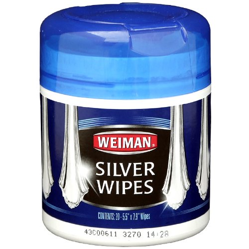 Weiman 20Ct Silver Wipes (Pack Of 4) #TOP1