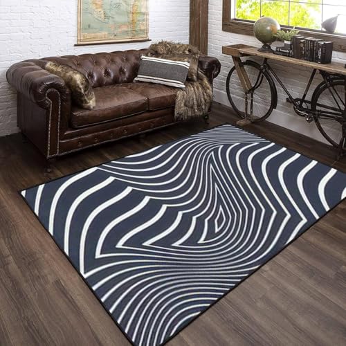 Tapis rayures de texture géométrique abstraite pour réchauffer vos sols - 2