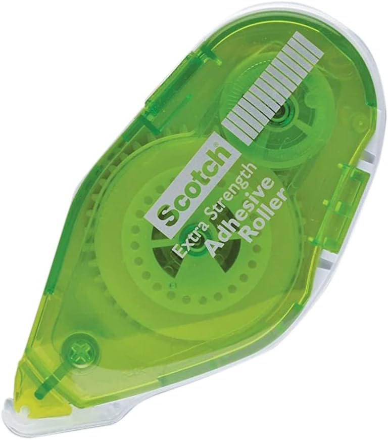 Scotch Tape Runner Extra Strength, .31 in x 11 yd (055-ES-CFT), Green