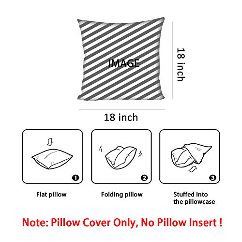 Xihomeli Set Of 4 Throw Pillow Covers Mysterious Nebula Planet Universe Outer Space Galaxy Star Art Decorative Cushion Case Cotton Linen Square Pillowcase For Bed Office 18" X 18" (4 Pack Universe) #TOP5