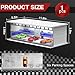 SAMYUCHO 1/64 Scale Diecast Display Case for Hot Wheels Matchbox Cars, Toy Car Model Mini Garage with LED Light and Acrylic Cover, Stackable Parking Lot Diorama Storage for Collection Present