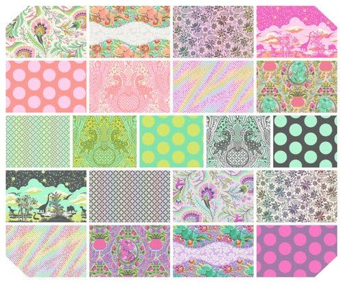 Generic Free Spirit Roar! FB4QTP Roar Fat Quarter Bundle - 21 pcs Fabric