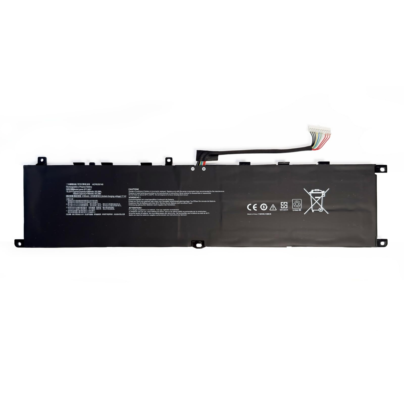 BTY-M57 4ICP6/35/140 Laptop-Akku