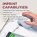 SBLABELS COLOP e-Mark Electronic Marking Device and Two 153562 Ink Cartridges Bundle/Digital Stamp and Two Multicolored Ink Cartidges/Mobile Printing