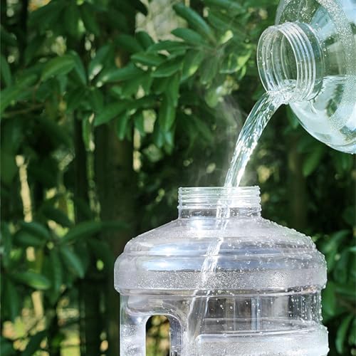 Distributeur d'eau portable transparent design épuré pour voyage - 4