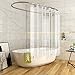 Shower Curtain liner, Heidelpeggy Shower Curtain, Mildew Resistant, Non Toxic, Eco-Friendly, No Chemical Odor, Self-reinforced Grommets (no metal, no rusting) Antibacterial PEVA 4 Gauge, 72x72