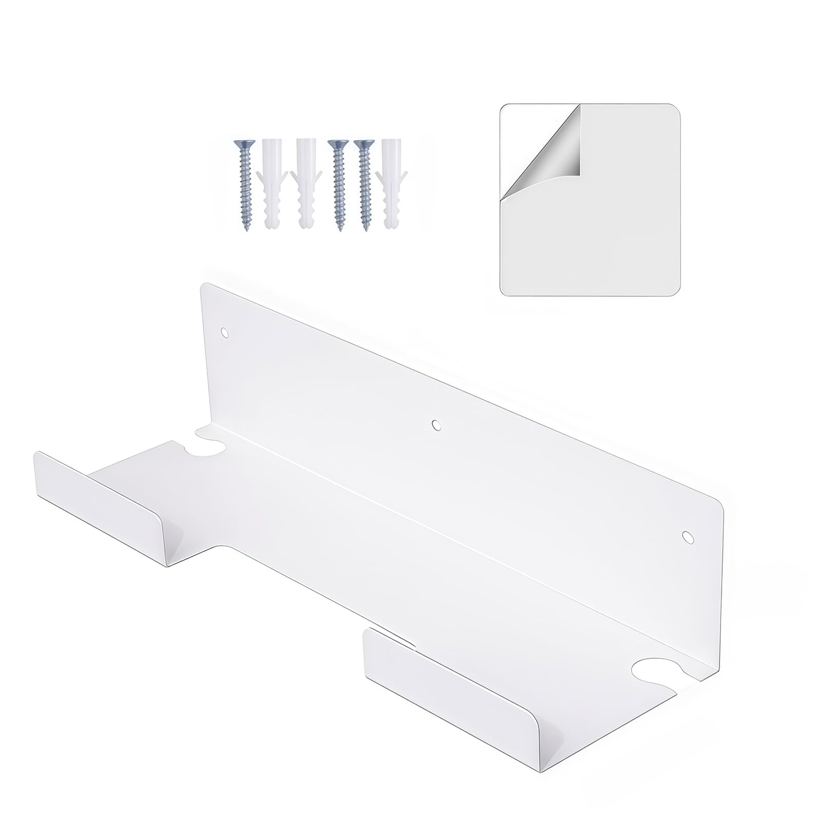 yanzunlrn Hair Styling Tool Holder Wall Mount Storage Hair Accessory Rack for Straighteners and Curling Irons Space Saving Bathroom Curling Iron Organizers