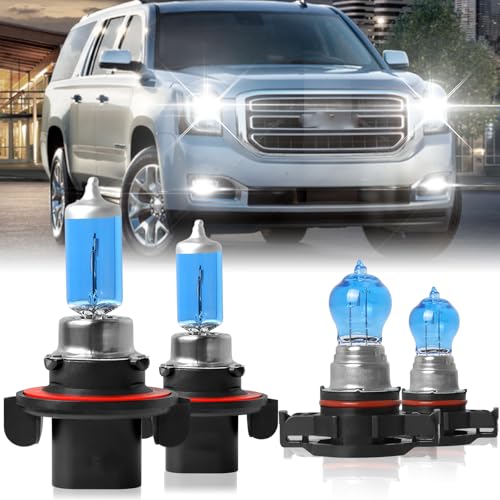 XRDHJI Fit for GMC Yukon 2007-2014 High Performance Halogen Headlight