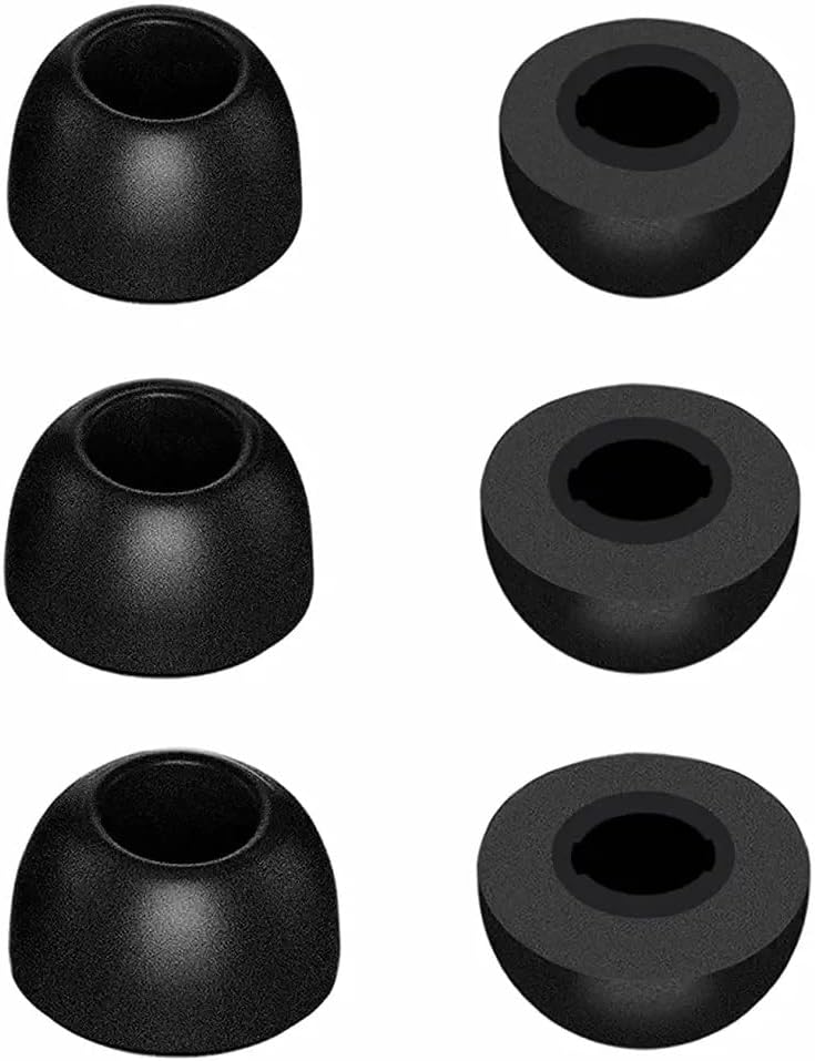 Miniatura 3 de JNSA Almohadillas de espuma viscoelástica de repuesto, con cancelación de ruido, tapones para los oídos, geles compatibles con auriculares Galaxy