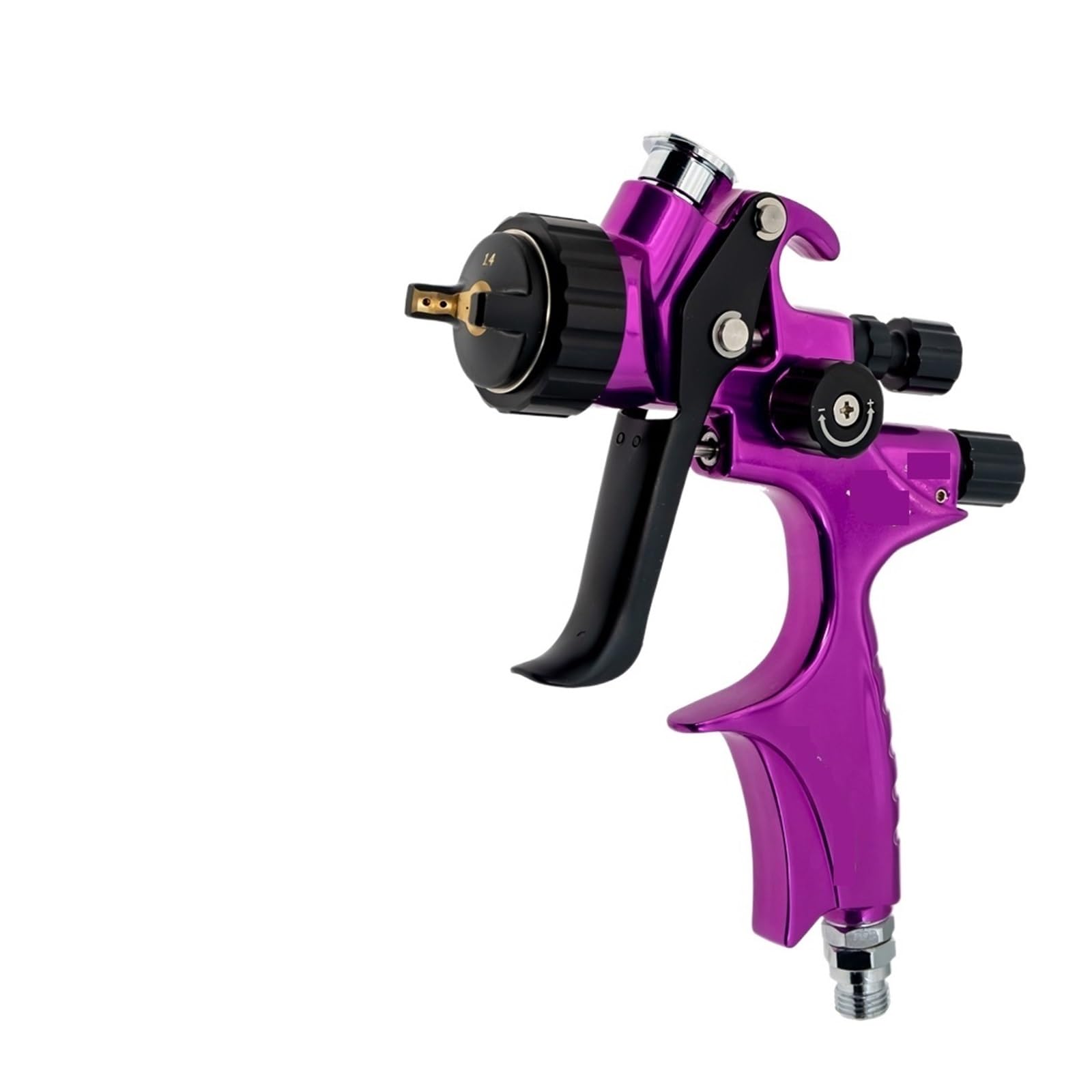 zestaw pistoletów pneumatycznych, DT188 Spay Gun 1.4mm Dysza Pistolety Natryskowe Na bazie Wody Aerograf Do Lakierowania Samochodów(Blu)