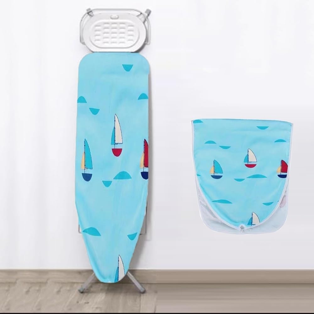 Funda de algodón for Tabla de Planchar, 30 x 76 cm, 30 x 89 cm, con Acolchado, Ajustable. ,Fundas para Tablas de Planchar(Flowera,14x40 Inch(100x34cm))