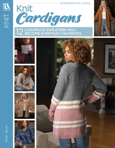 Leisure Arts Knit Cardigans Book