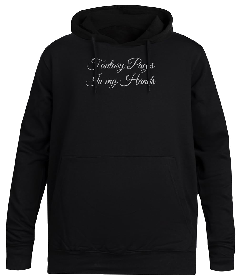 Projekt Stron Fantasy W Moich Rękach Czarna Bluza Unisex Bez Płci Unisex Black Hoodie Men Women