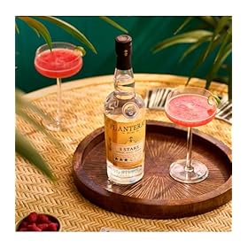 Planteray – 3 Stars White Rum 70 cl, 41.2 Percent ABV, Barbados, Jamaica & Trinidad