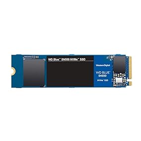 WD Blue SN550 500GB M.2 PCIe NVME SSD, con velocità di lettura fino a 2,400MB/s WD Blue SN550 500GB M.2 PCIe NVME SSD, con velocità di lettura fino a 2,400MB/s