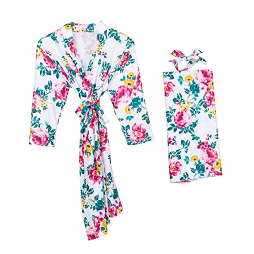 Robe de maternité en pur coton blanc lot de 3 vêtements grossesse mode élégant