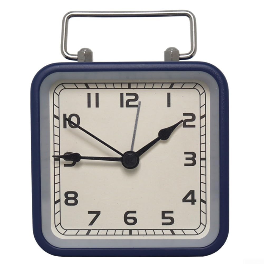 Réveil en métal de haute qualité avec chronométrage à quartz précis