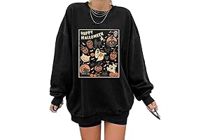 Womens Oversized Halloween Sweatshirts