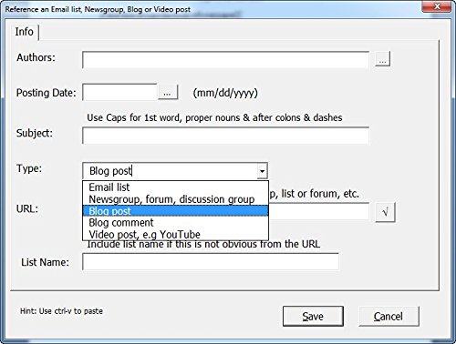image for Reference Point Software LLC Reference Point Template, Version: APA St