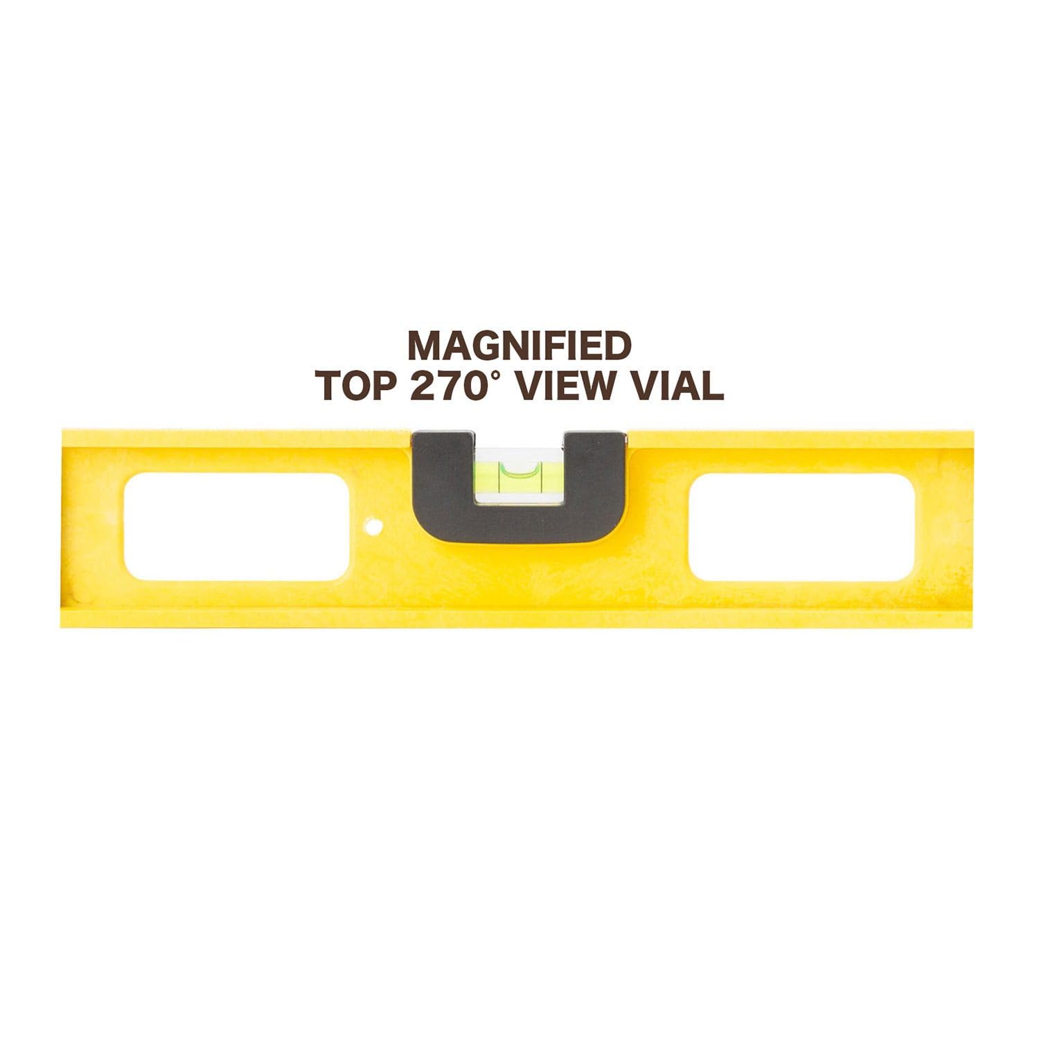 Mayes 24" Magnetic Level - Top View & V-Groove -5