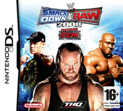 Thq, Wwe Smackdown Vs Raw 2008 Ita, Nintendo Ds