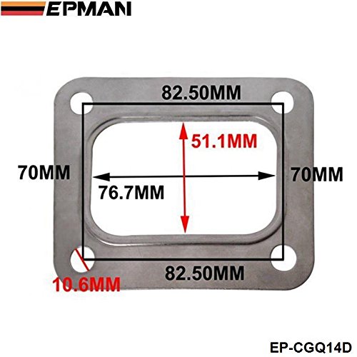 Guarnizione di flangia di epman T4 Turbo 4 Bolt