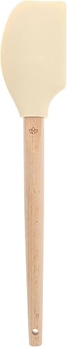 Miniatura 2 de Karma - Espátula de silicona con mango de madera, resistente al calor, espátulas para hornear, cocinar y mezclar, decoración moderna de cocina de
