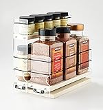 Vertical Spice - 23x1.5x11 DC - Combo 2 Tier Spice Rack Drawer and Storage Organizer Drawer - Size:...