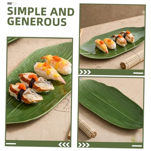 Set de platos sushi estilo japonés cerámicos miniatura 3