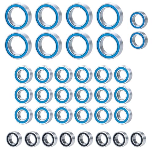 Kit roulements RC 1/16 pour E-Revo Summit Slash pièces étanches caoutchouc moyeux essieux