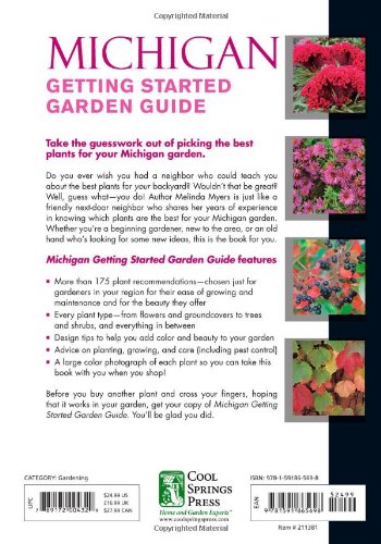 Michigan Getting Started Garden Guide: Grow the Best Flowers, Shrubs, Trees, Vines & Groundcovers