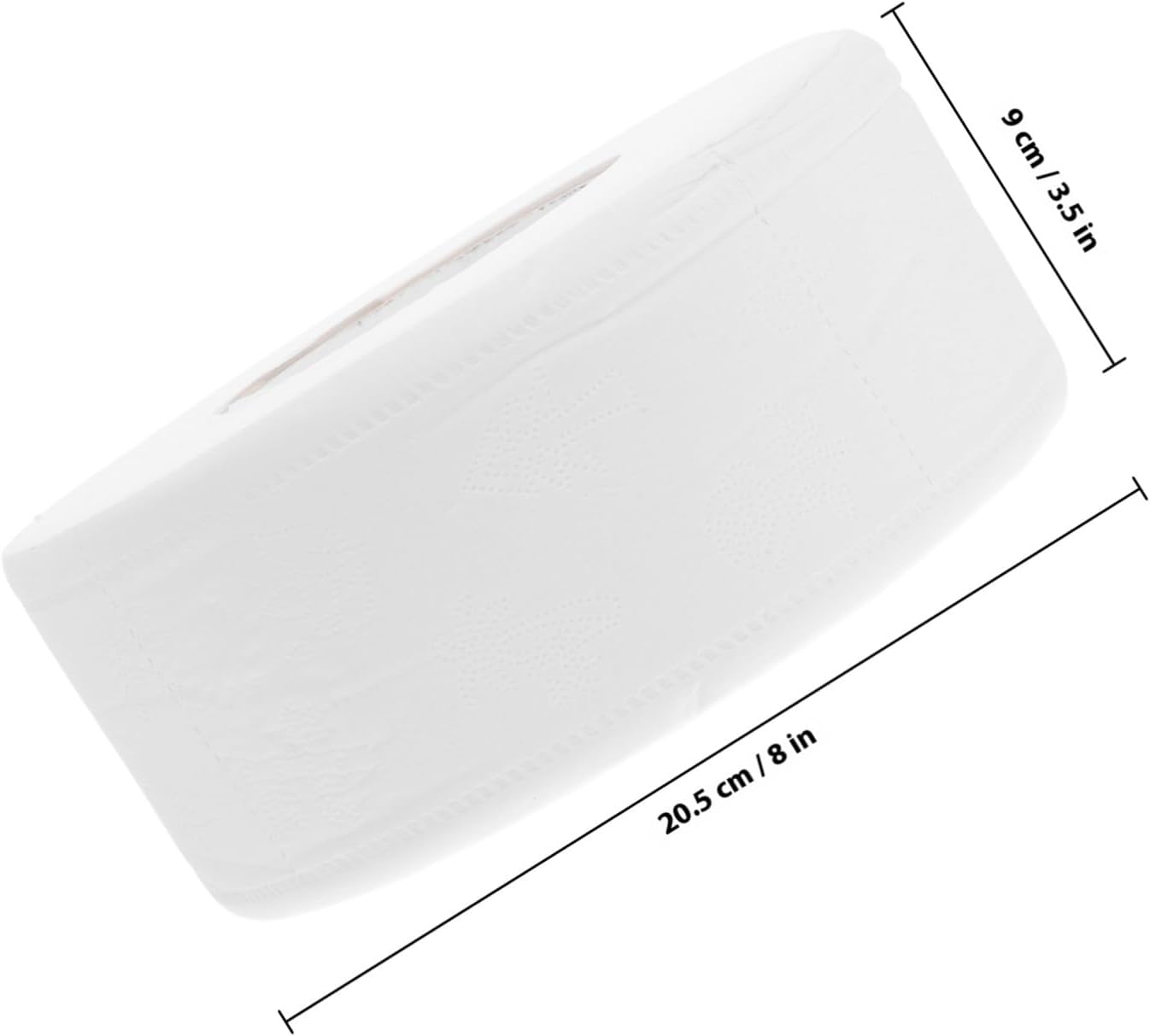 Mikinona Ply Thick Toilet Paper Roll for Public Restrooms Heavy-duty Bathroom Tissue with Strong Absorption and Tear-resistant Pattern Suitable for Hotels Restaurants Train Stations and