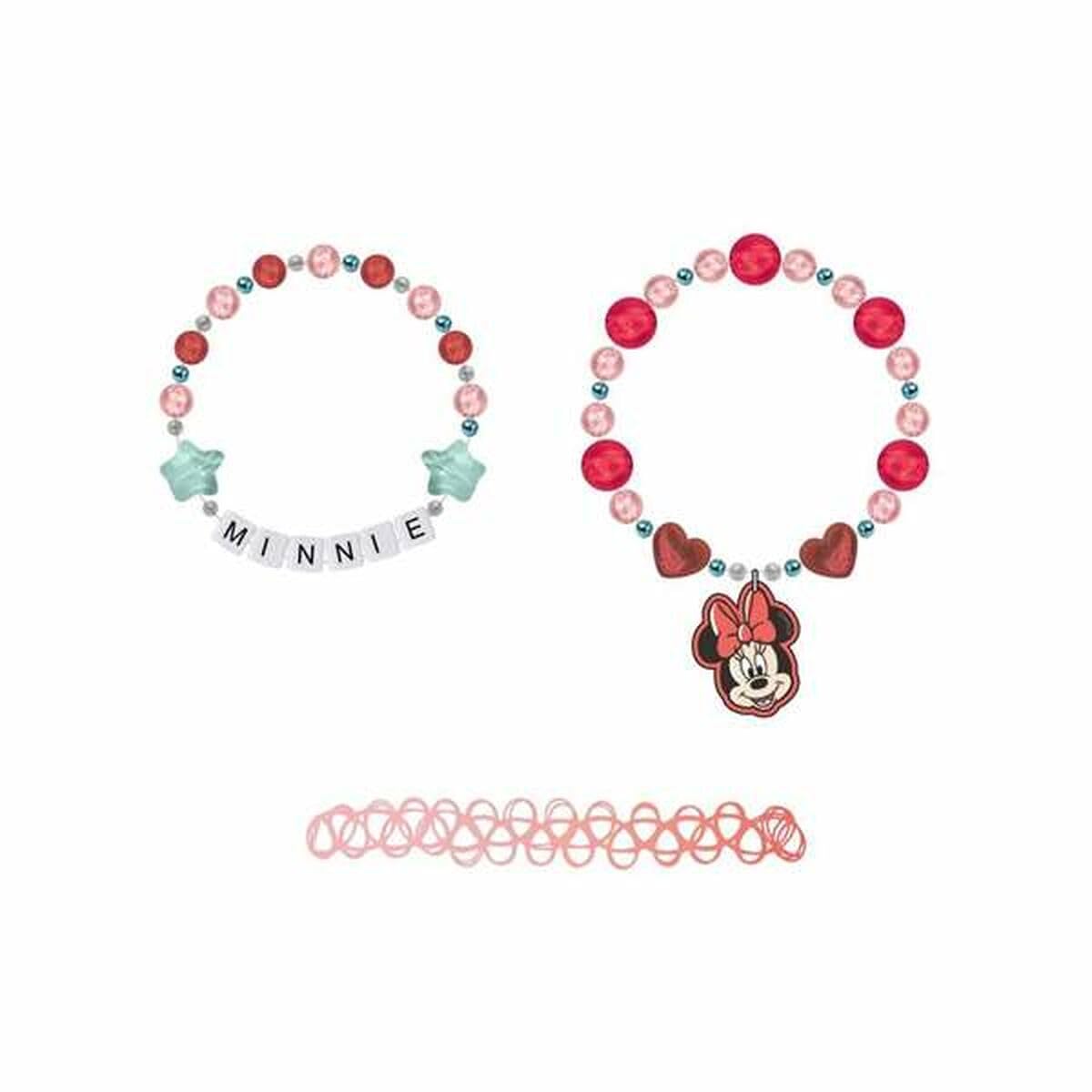 CERDÁ LIFE'S LITTLE MOMENTS MINNIE BRACELET, Mediano, Polyester, No Gemstone