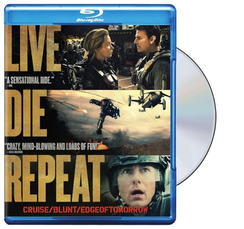Live Die Repeat: Edge of Tomorrow - Blu-ray Edition (Cruise, Blunt)