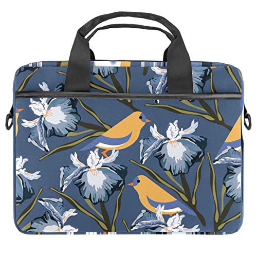 Sac bandoulière ordinateur 13-14.5 oiseau style chinois