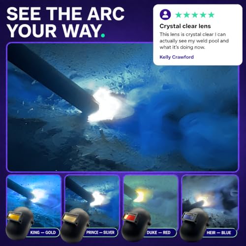 Image of Prince 1.0 | Shade 5-13 Adjustable Mirror Auto Darkening Welding Lens