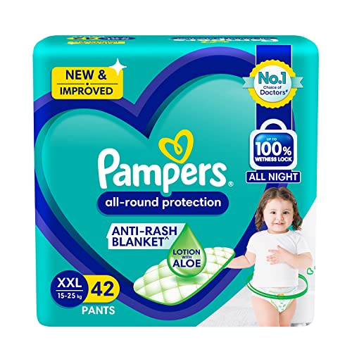 Pampers All Round Protection Pants,Double Extra Large Size(1525kg