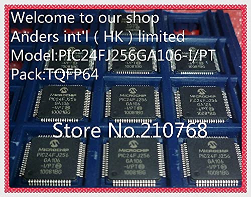 AJX 50/bg PIC24FJ256GA106-I/PT PIC24FJ256GA106 PIC24FJ256 TQFP64