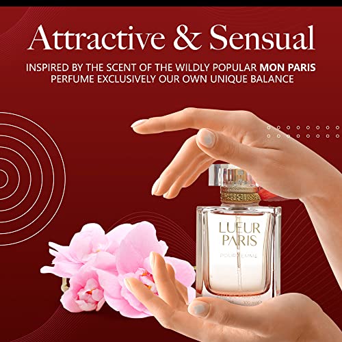 Regal Fragrances Lueur Paris Womens Perfume - Inspired By The Scent Of The Ysl's Mon Paris Perfume For Women - Floral Fruity Snd Sweet Chypre Scent, 3.4 Fl Oz (100 Ml) #TOP1
