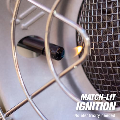Image of Mr. Heater 15,000 BTU Single Tank Top Portable Propane Radiant Heater