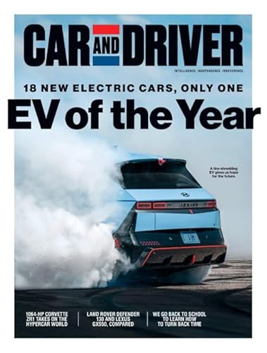 W.M. Kiplinger Fs2N Car & Driver Magazine (September October 2024 Issue) Ev Of The Year